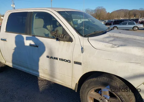 2012 Ram 1500 Slt из США, поврежденный, VIN 1C6RD6LT6CS216004